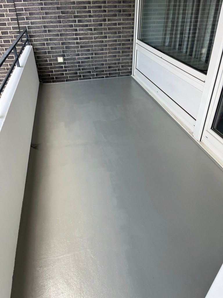Vorher: Verschlissener Zustand